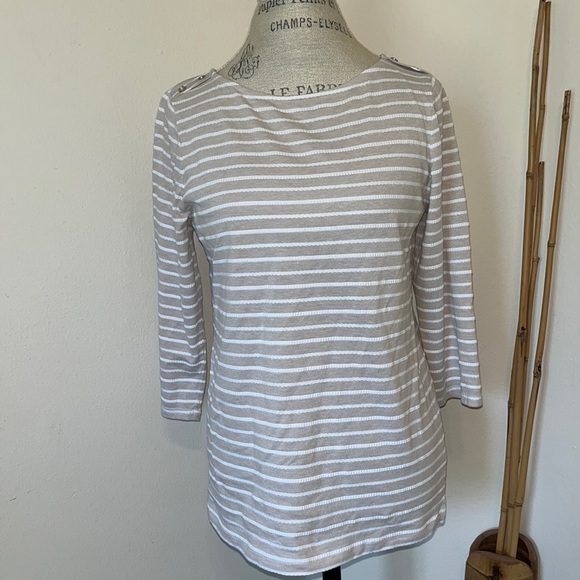 FINAL MARKDOWN BEFORE DELETING…Croft and barrow pullover top Size Medium - Picture 1 of 6